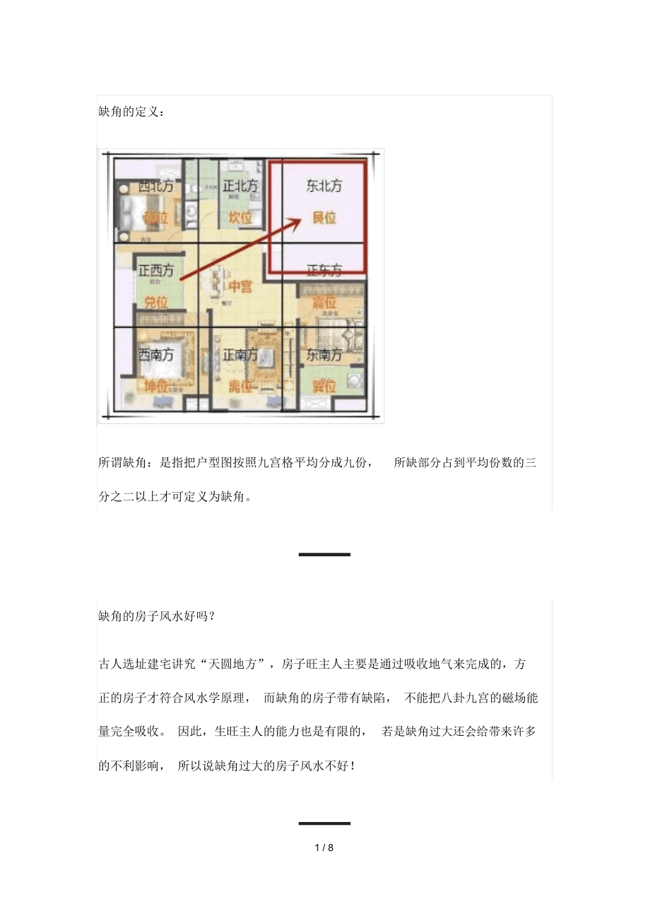 房屋風水布局圖解_樓盤布局風水圖解_關中農村房屋布局風水