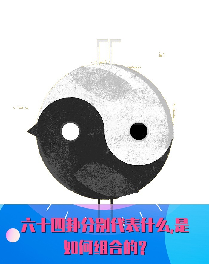 六十四卦分別代表什麼,是如何組合的?