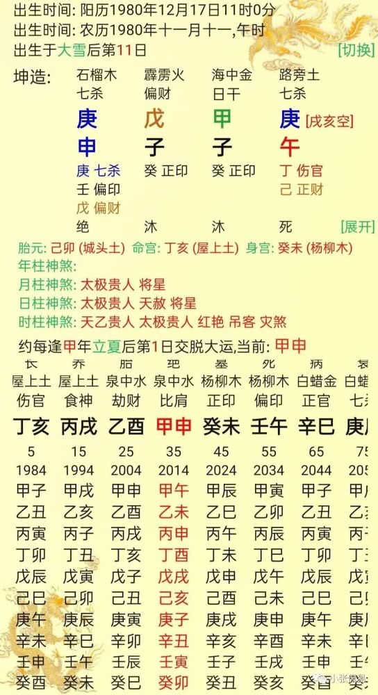 八字排盤寶