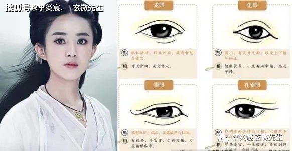 狐眼和丹鳳眼的區別圖片_丹鳳眼美女_眼如丹鳳眉似臥蠶指誰