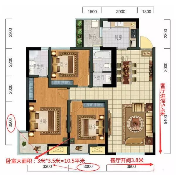 風水最好的三房戶型圖_戶型房子風水_戶型風水圖解分析