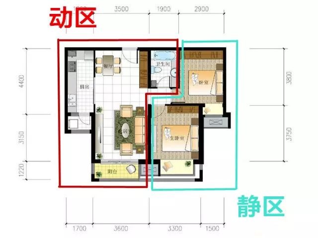 風水最好的三房戶型圖_戶型風水圖解分析_戶型房子風水