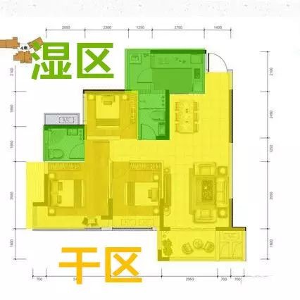 戶型房子風水_風水最好的三房戶型圖_戶型風水圖解分析