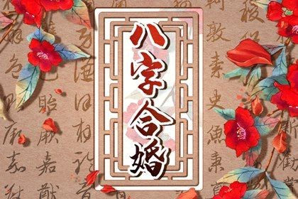 男女八字合婚相克表 什麼是八字合婚