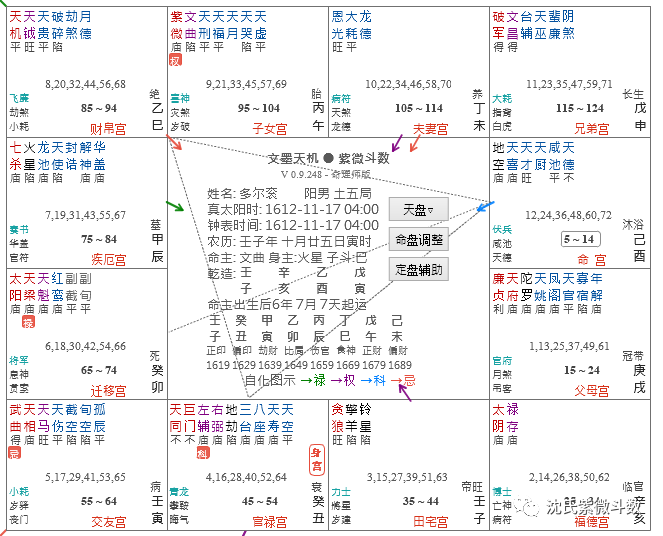 愛新覺羅·多爾袞紫微鬥數命盤簡評。附：皇太極長子豪格，為何錯失皇位？