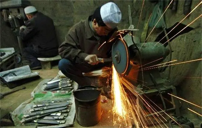 尕保安折花刀_保安腰刀折花刀貴不貴_保安族折花刀