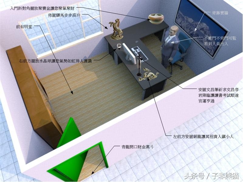 塗師傅風水 辦公室風水布局大全，圖文並茂、現學現用的風水知識