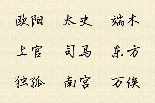 古代的那麼多復姓為什麼現在這麼少見?他們都改姓什麼了?