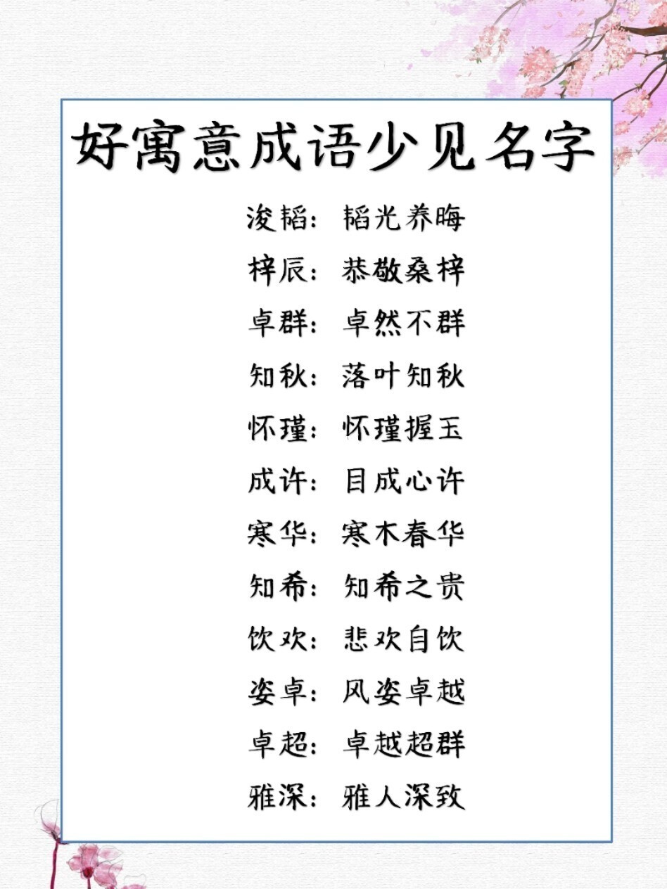 許姓女孩洋氣名字大全：讓名字有個好寓意